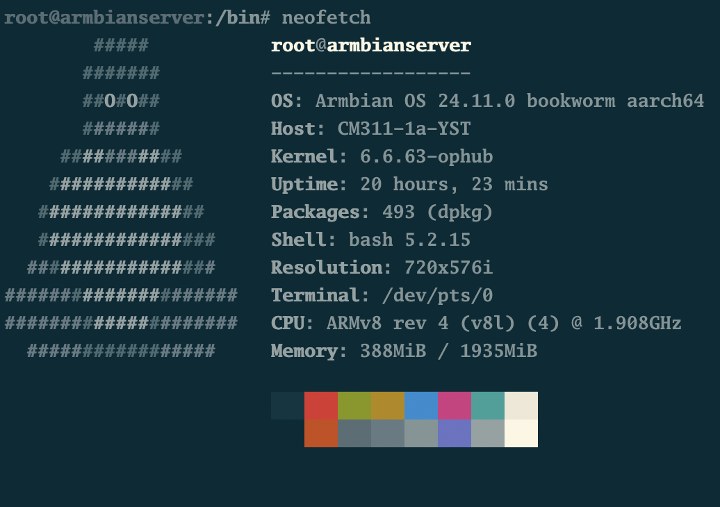 armbian-neofetch
