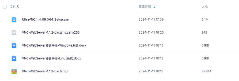 vnc-webserver-baidu-wangpan